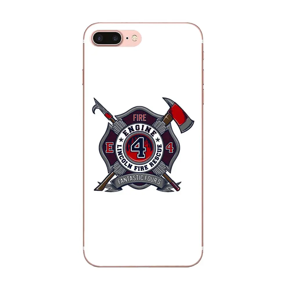 For Galaxy J1 J2 J3 J330 J4 J5 J6 J7 J730 J8 2015 2016 2017 2018 mini Pro TPU Stylish Case Fire Department Fd Logo | Мобильные