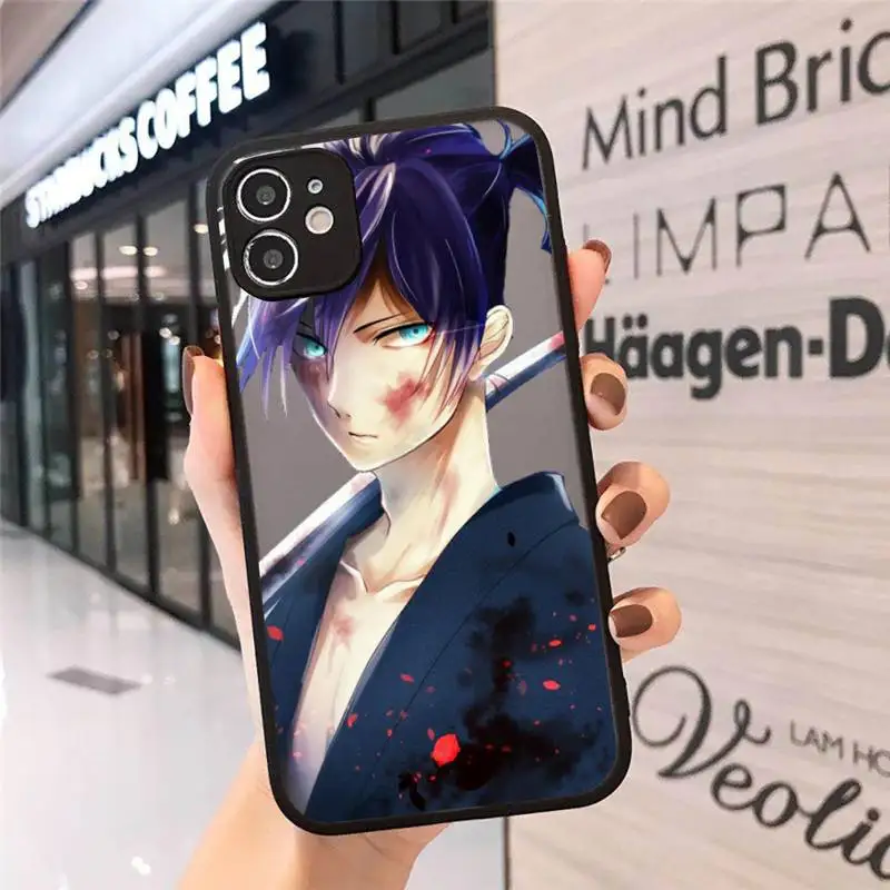 

Noragami yato manga Anime Phone Case Matte Transparent for iPhone 7 8 11 12 s mini pro X XS XR MAX Plus mobile bags
