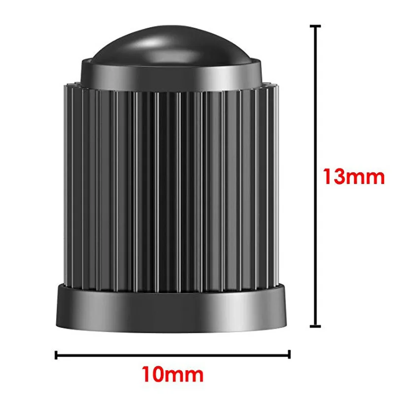 20 шт. пластиковые колпачки для автомобильных шин черные велосипедных