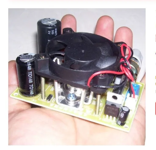 1 шт. высокомощный Регулируемый источник питания LM338K в 3 36V Out 2 30V 5A