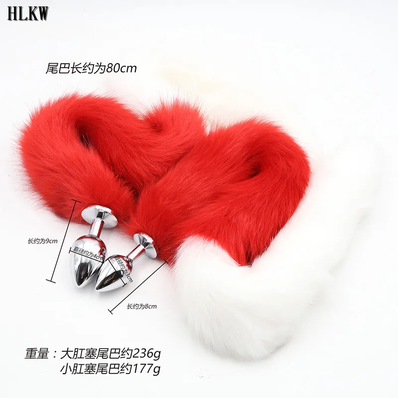 Горячая Анальная пробка с лисьим хвостом вагинальная и стимуляция точки G для