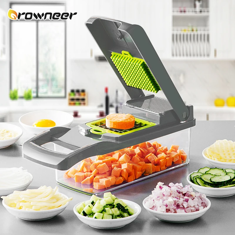 Многофункциональные ручные слайсеры зеркальный инструмент из нержавеющей стали