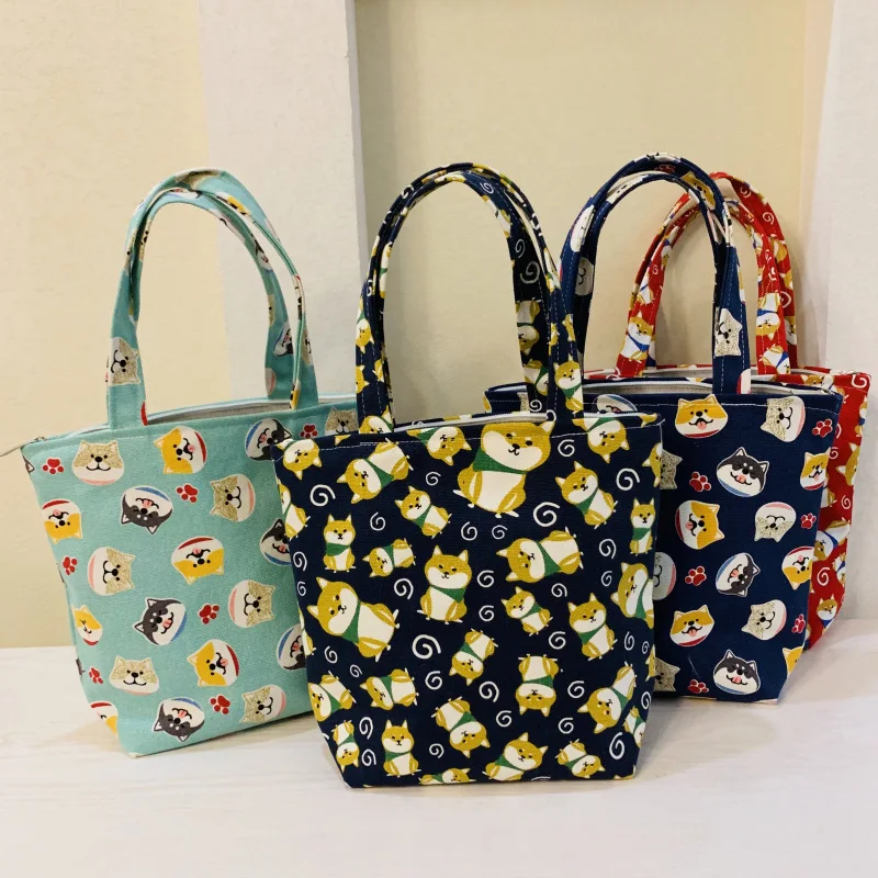 Сумка холщовая ручной работы простые дамские сумочки для покупок многоразовые