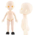 Новая кукла 16 см BJD подвижная Шея со съемной головкой 13, подвижная шарнирная кукла без макияжа для девочек, игрушки для тела ню, модный подарок