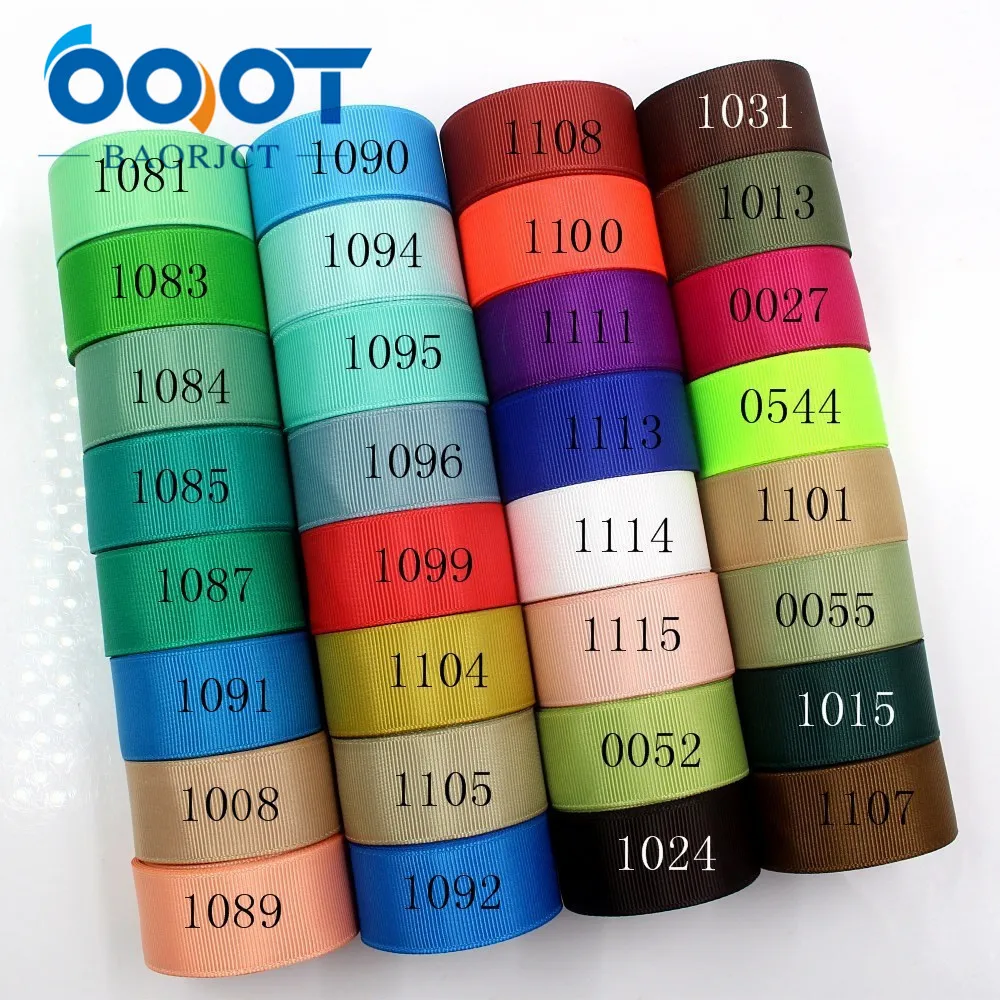 OOOT BAORJCT 181014-L25mm-4, 25 мм 10 ярдов сплошной цвет ленты термотрансферный Печатный корсаж, DIY Одежда ручной работы материалы