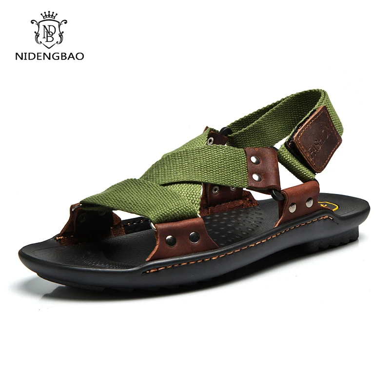 Мужские летние сандалии пляжная обувь высокого качества мягкие удобная уличная