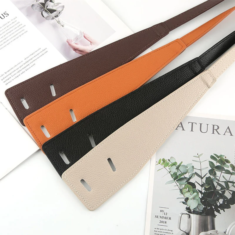 

Women's Belt Elegant Belt Fashion New Soft Faux Leather Corset Wide Belt For Women Self Tie Wrap Around Waist Dress Decoration