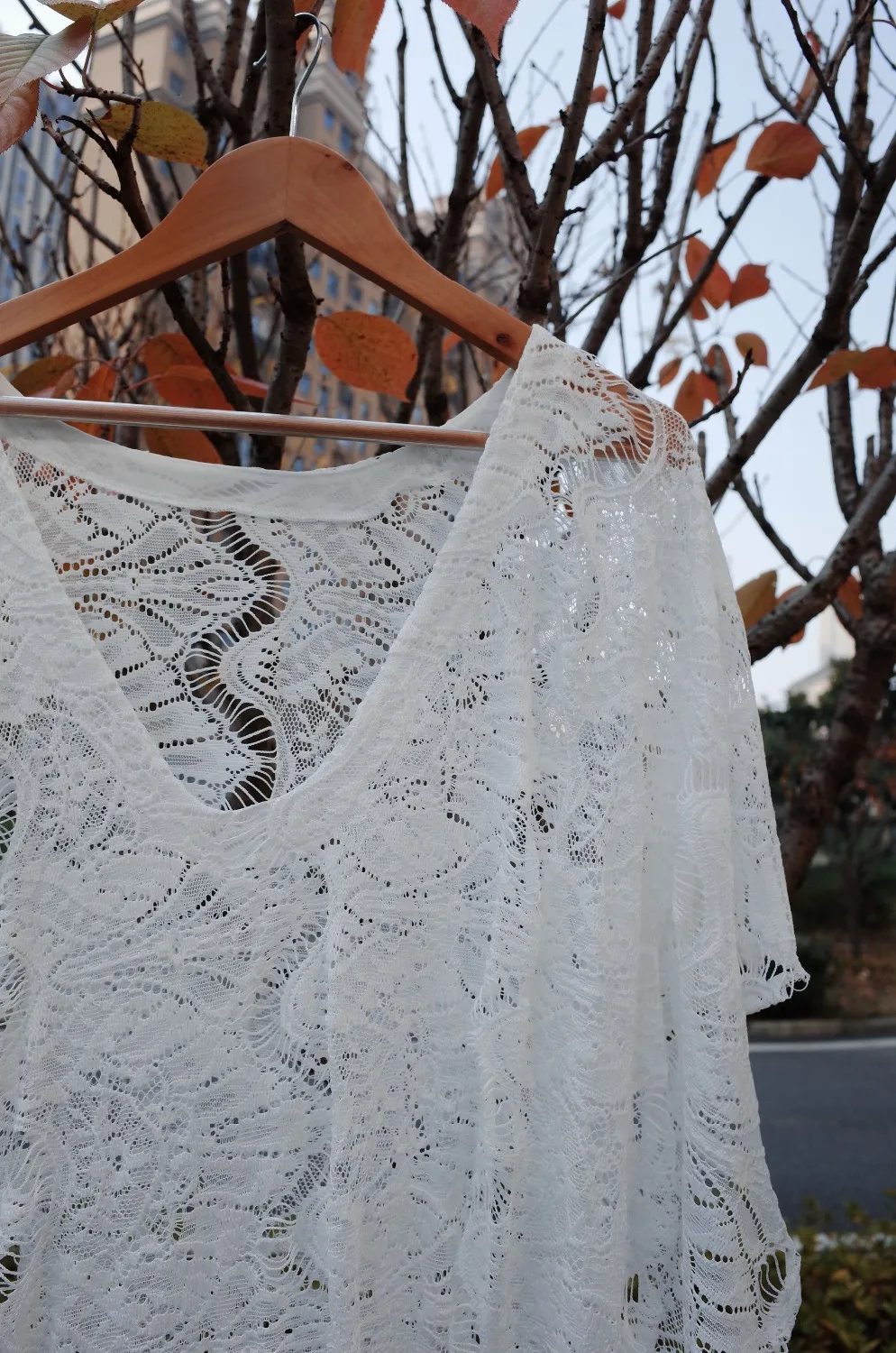 Кружевной пляжный купальный костюм накидка парео пляжная одежда туника для