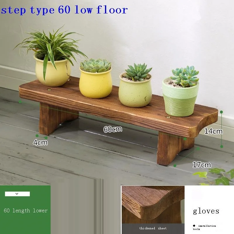 

Wood Pot Escalera Estanteria Para Plantas Wooden Garden Shelves For Stojak Na Kwiaty Dekoration Shelf Plant Rack Flower Stand