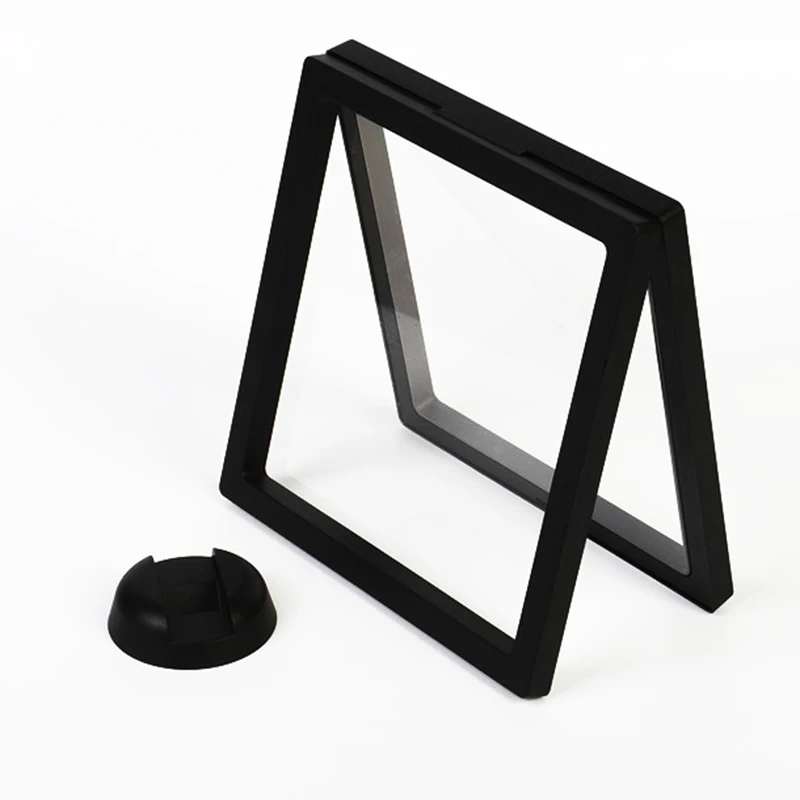 Прозрачная пленка плавающая рамка теневая коробка подвеска для ювелирных