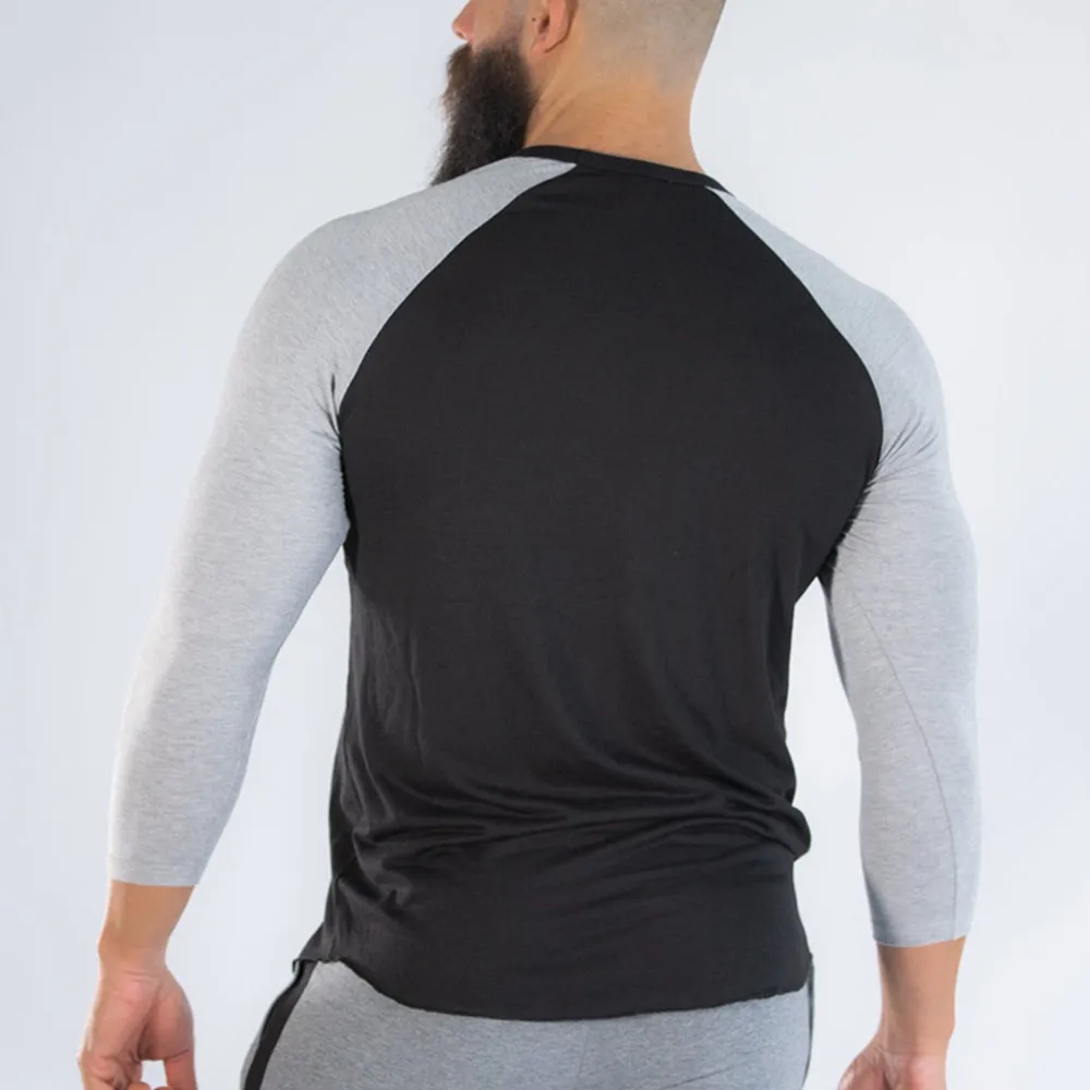 Футболка мужская для спортзала фитнеса бодибилдинга облегающая футболка