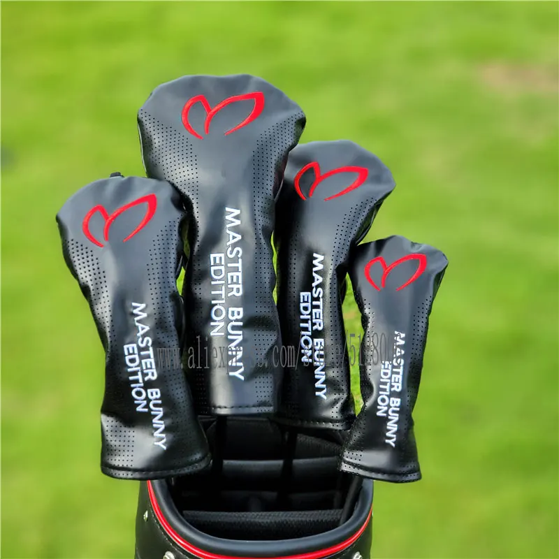 Tiger Golf Club #1 #3 #5 Wood Headcovers Driver Fairway Woods cover PU Leather Head Covers Set Protector Accessories | Спорт и