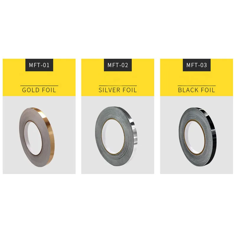 

0.5/1/2*5000cm Silver/Gold Adhesive Floor Tile Strip Seam Sticker Waterproof Wall Sealing Tape Copper Foil Tape