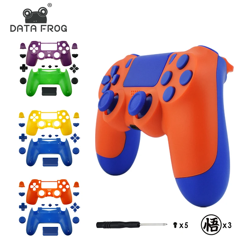 Замена Полный корпус и кнопки мод комплект для jds 040 DualShock 4 playstation 4 PS4 Pro Slim аниме тема Корпус чехол