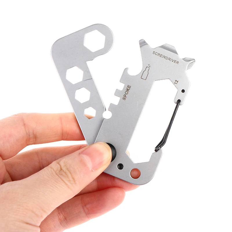 Многофункциональный Карабин для скалолазания повседневный брелок снаряжение