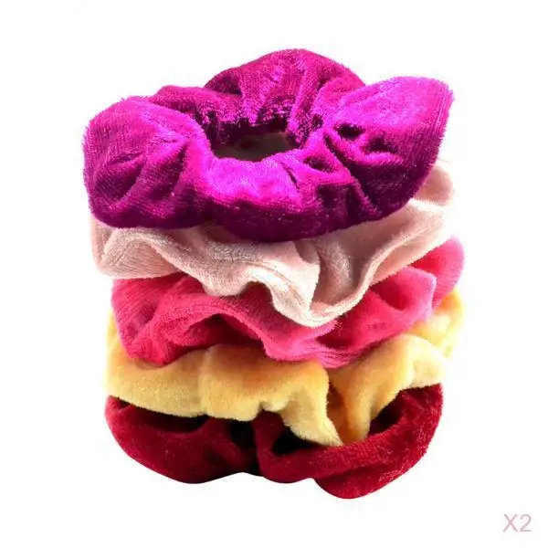 

10 Pieces Hair Scrunchies Velvet Hair Bands Women Hair Ties