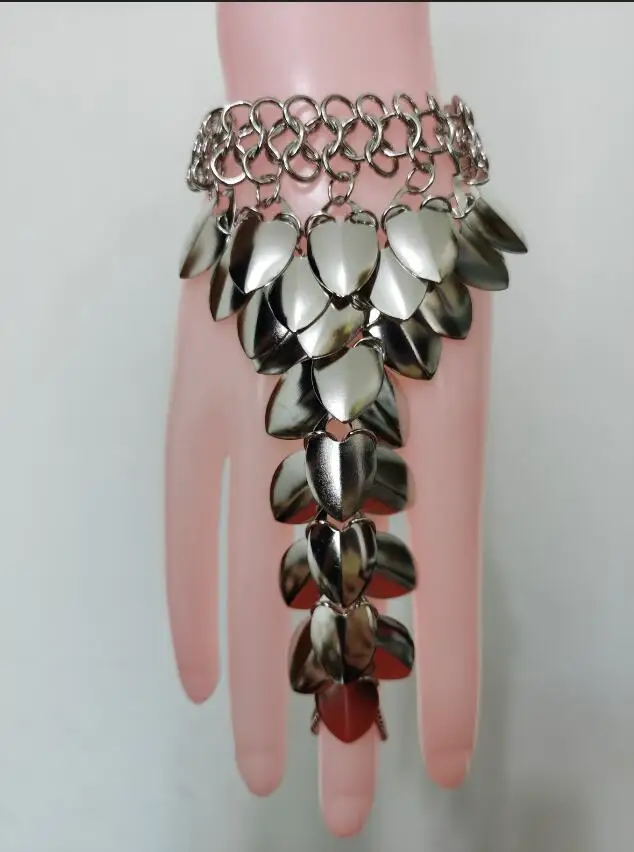 Новый стиль RJHA01 Серебряная рыбья чешуя ручная работа цепочки ювелирные изделия