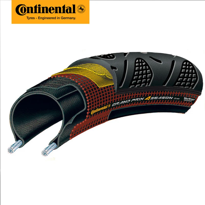 Всесезонная шина Continental Grand Prix для дорожного велосипеда 700 * 23c/25c/28c складная