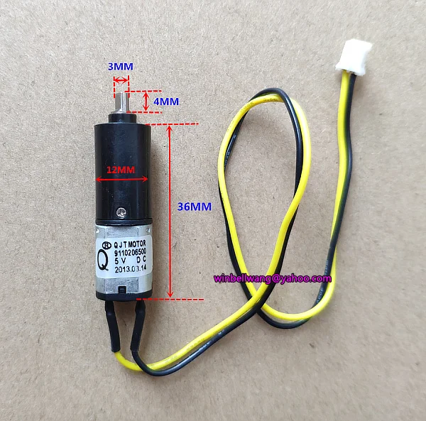 Диаметр 12 мм N20 микро планетарный редукторный двигатель 3 в 5 6 52 об/мин постоянного