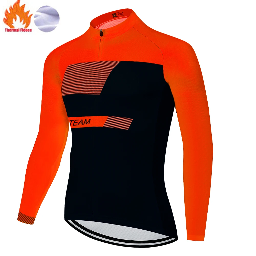 2020 велосипедная Джерси с длинным рукавом мужская осенне зимняя Мужская одежда