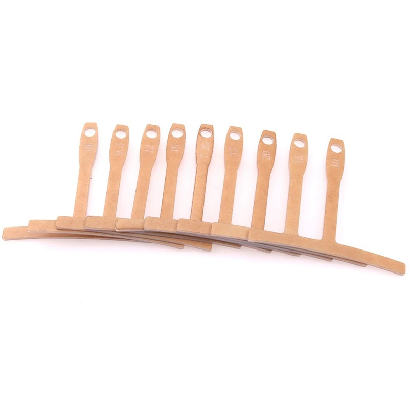 Dropship-9Pcs Durable Plastic + Acrylic Guitar String Fingerboard Radian Measuring Caliper for Bass Premium Tools | Спорт и