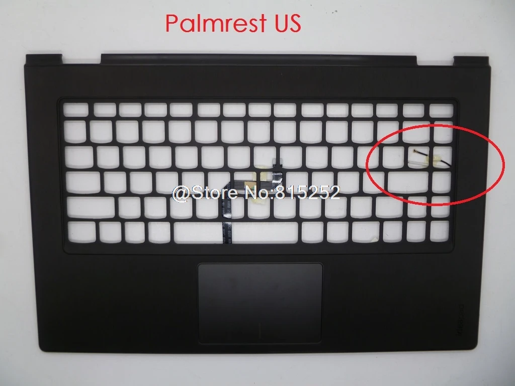 Чехол панель для ноутбука Lenovo Yoga 2 Pro 13 на английском языке US UK JP Layout 90204397 90204398
