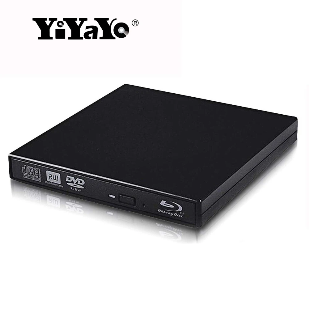 Портативный оптический привод Bluray Drive USB 2 0 внешний проигрыватель Blu ray CD/DVD RW для