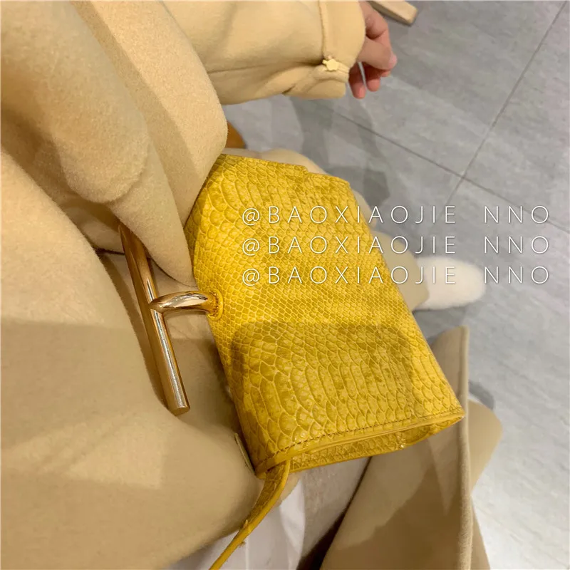 Змеиная квадратная сумка на плечо спа из искусственной кожи Модные женские сумки