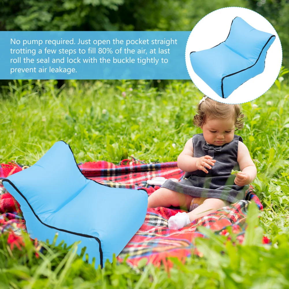 

1Pc Outdoor Lazy Inflatable Sofa Inflatable Lounger Portable Inflatable Sofa