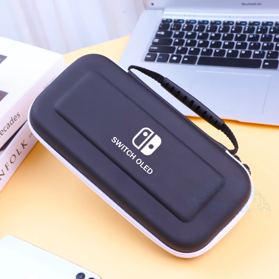 Жесткий чехол для Nintendo Switch OLED дорожная сумка хранения Кристальный корпус
