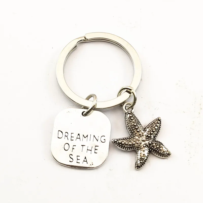 1 шт. брелок в виде морского конька осьминог металлическая подвеска морской