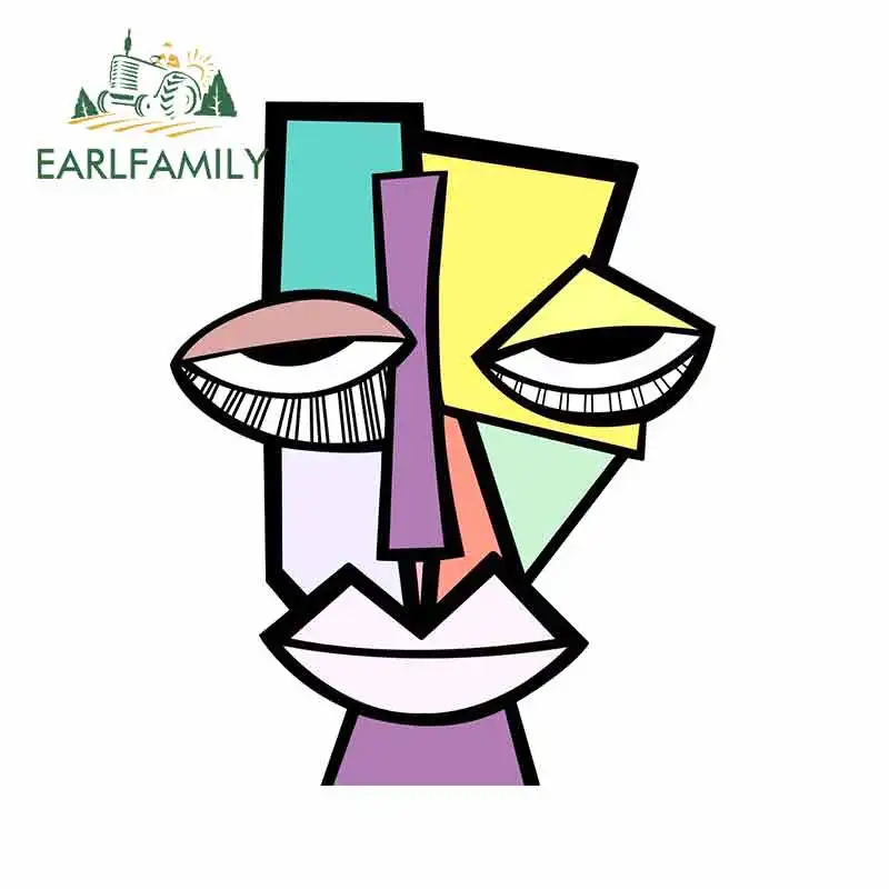 EARLFAMILY 13 см x 10 5 для абстрактные люди картина Смешные автомобильные Стикеры s