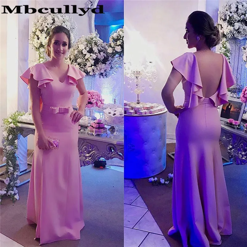 

Mbcullyd Розовый Русалка Выпускные платья Длинные с бантом спинки женское вечернее платье платья Африка плюс размер vestidos de graduacion