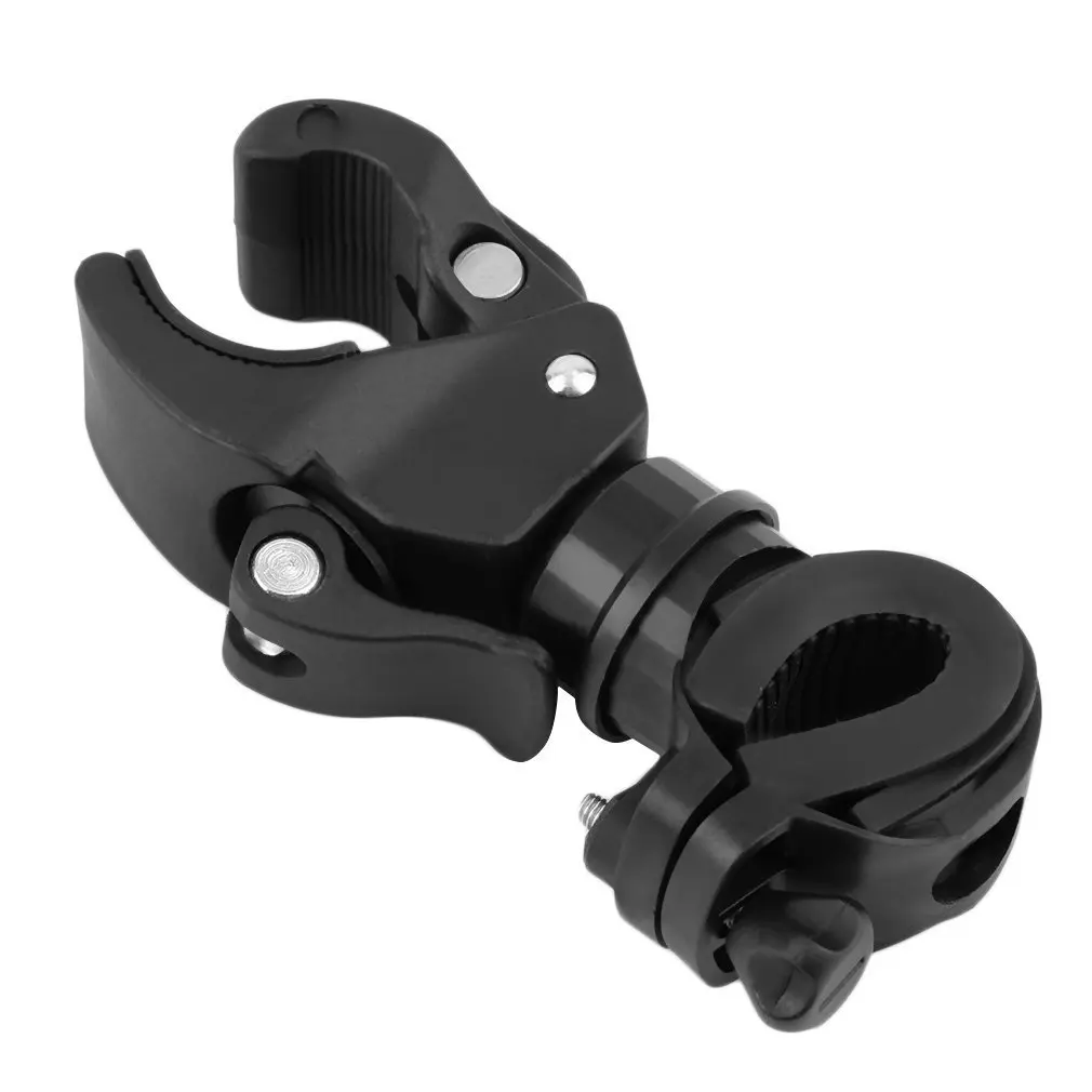 

Universal Bicycle LED Torch Lamp Flashlight Mount Bracket Holder for 360 Degree Rotation dropshipping