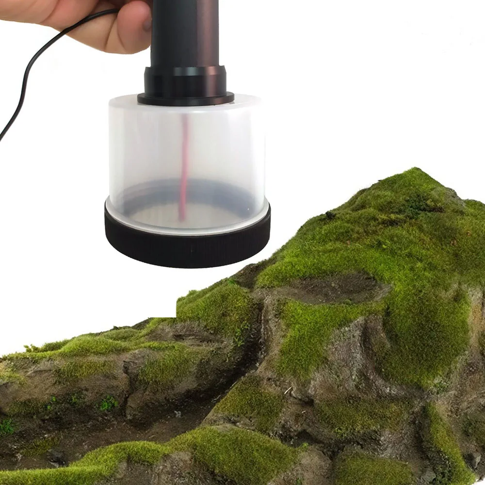 

100-230V ABS Antiskid Handle Mini Static Grass Flocking Applicator for DIY Scenic Modelling Sand Table Garden Tools