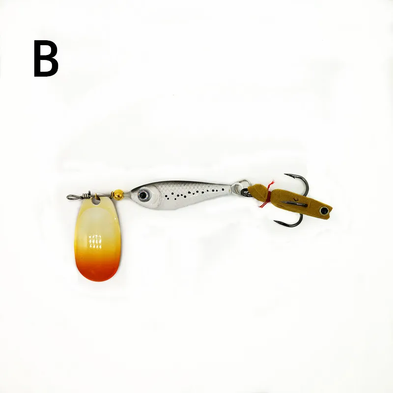 Хит новый стиль ручная работа литье вибрация металлический клинок блесны ложка