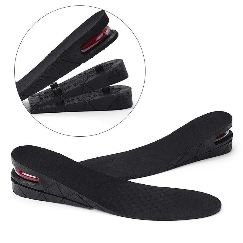 Increased inner insole for men and women, comfortable, breathable, shock-absorbing air cushion, increased insole 3cm5cm7cm