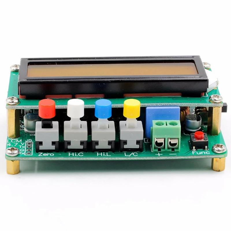 Lc100-A цифровой ЖК-дисплей высокая точность индуктивность емкость L/C метр