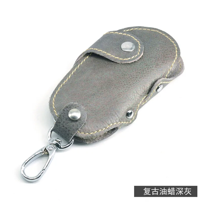 Чехол для ключей из натуральной бычьей кожи мужчин и женщин|Ключницы| |