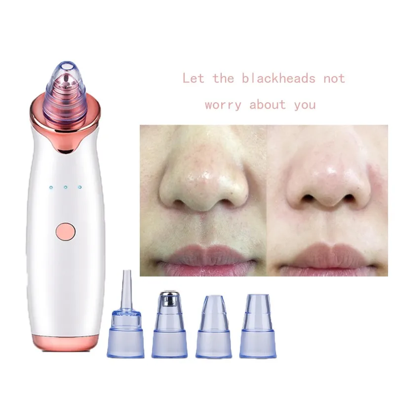 Удаление угрей вакуумный аппарат для очистки пор всасывания уход за лицом черная