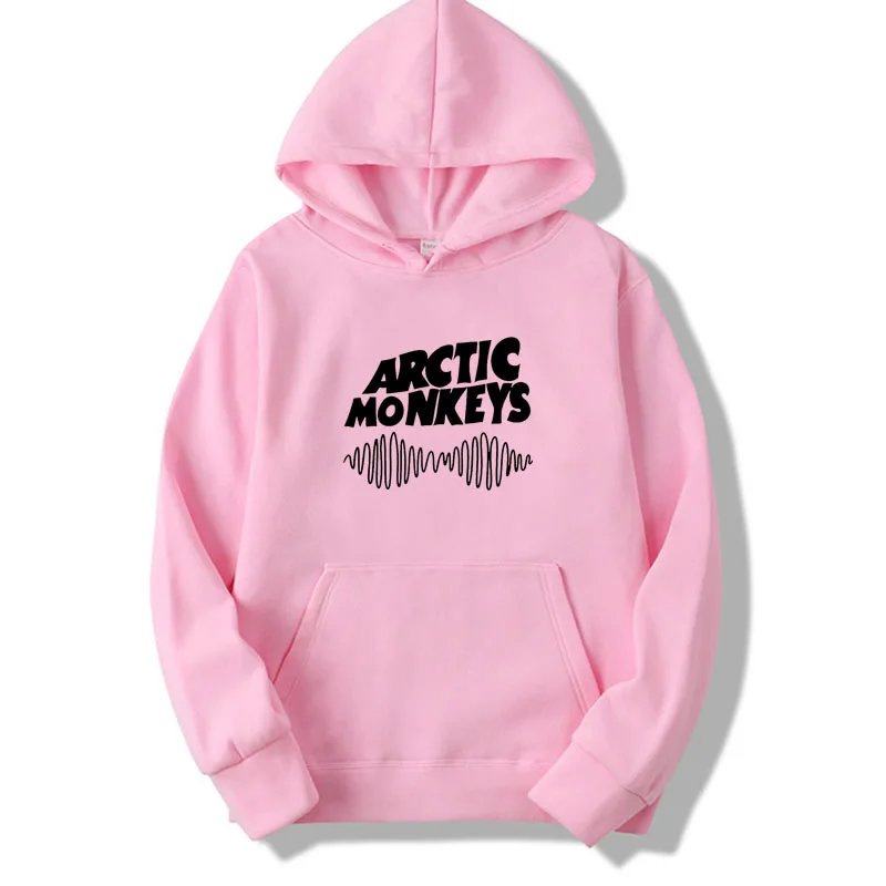 Осень-зима ARCTIC MONKEYS звуковая волна с принтом флисовые толстовки пуловеры