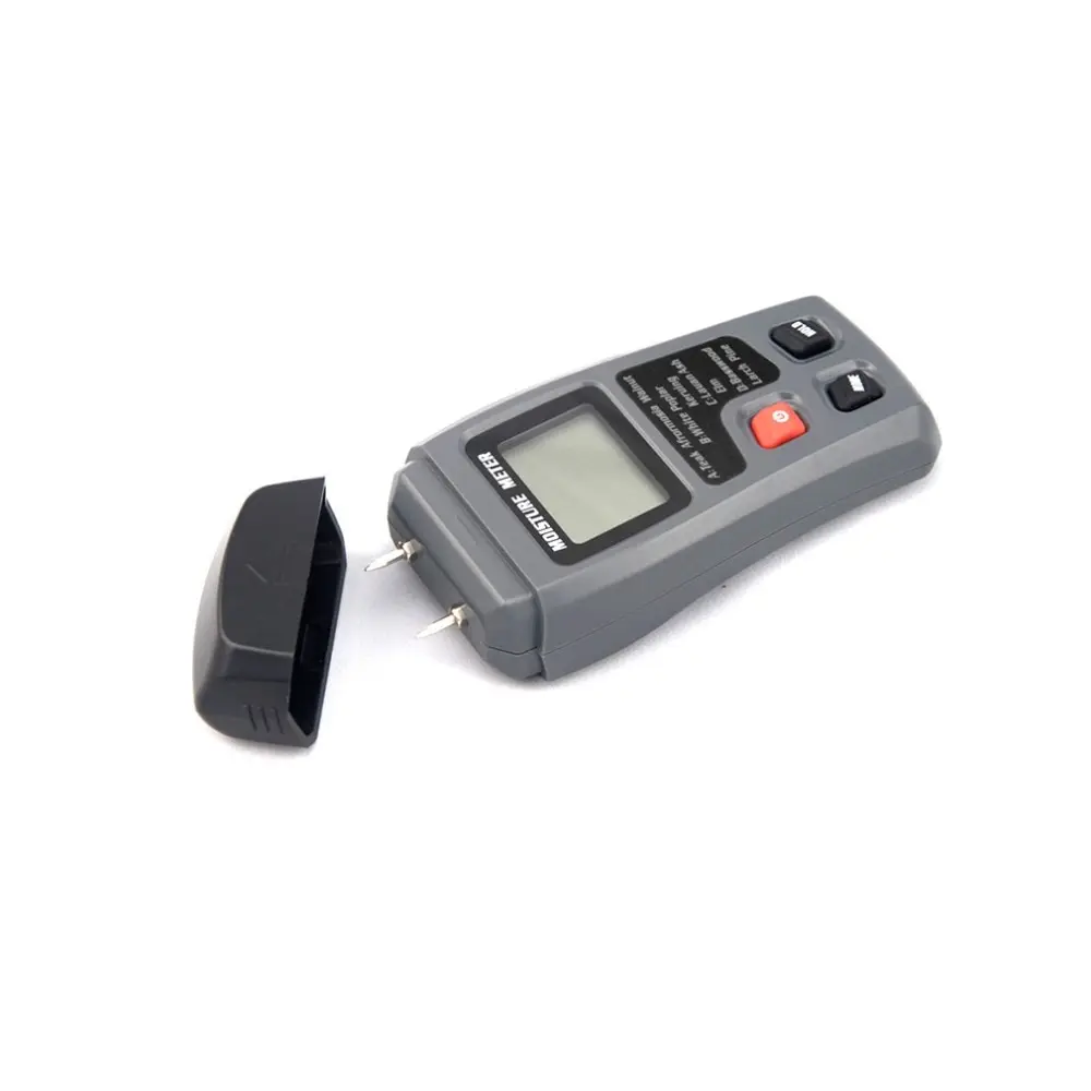 

LCD 0-99.9% 2Pins Wood Industry Digital Moisture Meter Humidity Tester Timber Damp Detector Conductivity Moisture Hygrometer