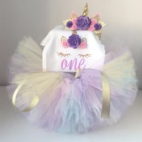 toddler girls kids baptism clothes my little girl 1st birthday party mini dress baby tutu cake smash outfits set christmas cloth