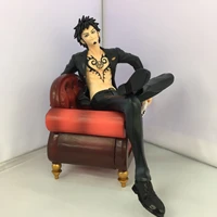 15cm figure action figures anime one piece trafalgar d water law sofa pvc collection model toy