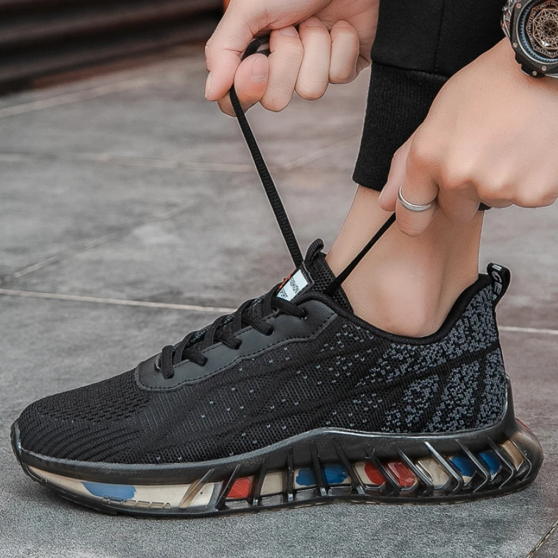 

Running Shoes Men Sneakers Breathable Mesh Outdoor Sport Shoes Fashion Casual Shoes Zapatos Hombre