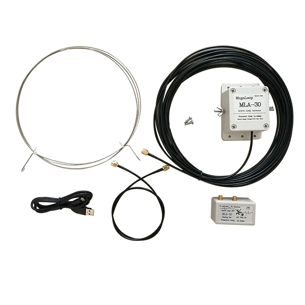 MLA 30 + тороидальная антенна активная приемная 100 кГц МГц для средней короткой