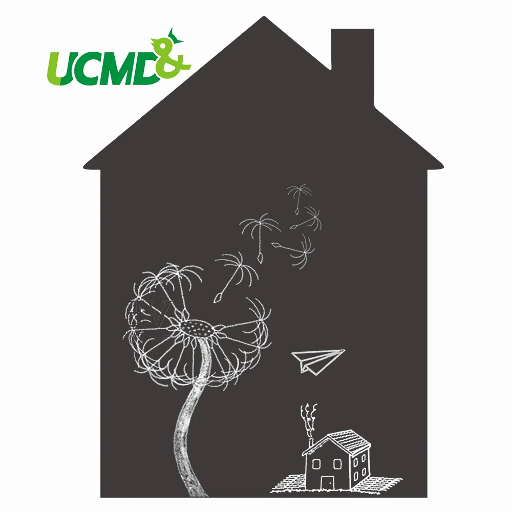 Черный мел доска DIY Рисование рисование каракули граффити стираемые Развивающие