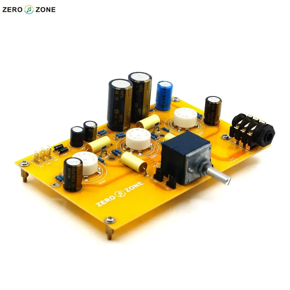 Трубка GZLOZONE TU1 EMP V2 Плата усилителя наушников 2X 6922 + 1X 12AT7|tube headphone|tube headphone amplifierboard