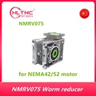 Червячный редуктор NMRV075 1:100, Передаточное отношение 19 мм, 24 мм, 28 мм, входной вал 28 мм, выходной вал, червячный редуктор 90 градусов