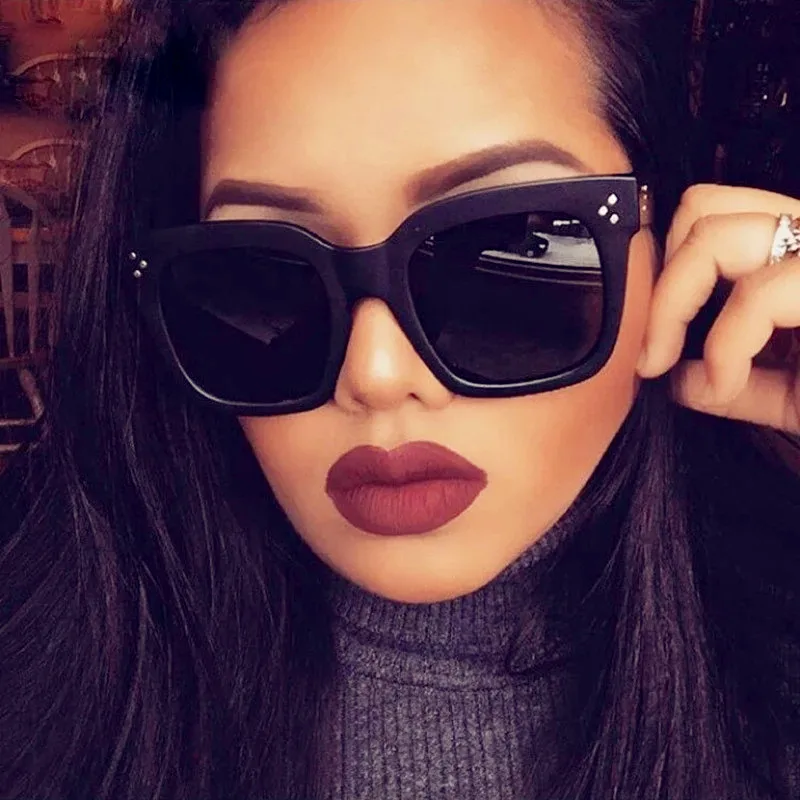 

ONEVAN 2021 Square Luxury Sunglasses Women Brand Designer Glasses For Women/Men Vintage Eyeglasses Women Mirror Oculos De Sol